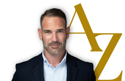 AZ ותמונת פורטרט של עתיר זיו